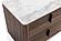 Modrest Chelton - Contemporary White Ceramic & Walnut Nightstand by VIG Furniture