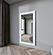 Modrest Glinda - Modern Pearl White Floor Mirror by VIG Furniture