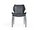 Modrest Instone - Industrial Dark Grey Eco-Leather Dining Chair (Set of 2) by VIG Furniture