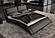 Queen Volo Modern Eco-Leather Bed w/ Curves by VIG Furniture