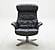 Modrest - Nowak Modern Black Lounge Chair & Ottoman Set by VIG Furniture