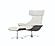 Modrest - Zahara Modern Beige Lounge Chair & Ottoman by VIG Furniture