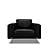 Divani Casa Schmidt - Modern Black Leather Chair by VIG Furniture