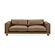 Divani Casa Danson - Modern Tan Leather + Wicker Sofa by VIG Furniture