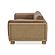 Divani Casa Danson - Modern Tan Leather + Wicker Sofa by VIG Furniture