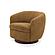 Divani Casa Wendt - Modern Mustard Fabric Swivel Accent Chair by VIG Furniture