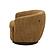 Divani Casa Wendt - Modern Mustard Fabric Swivel Accent Chair by VIG Furniture