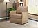 Divani Casa Danson - Modern Tan Leather + Wicker Swivel Accent Chair by VIG Furniture