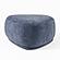 Divani Casa Kinsey - Modern Blue Large River Rock Ottoman by VIG Furniture