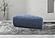 Divani Casa Kinsey - Modern Blue Large River Rock Ottoman by VIG Furniture