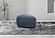 Divani Casa Kinsey - Modern Blue Small River Rock Ottoman by VIG Furniture