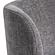 Divani Casa Norris - Modern Dark Grey Fabric Swivel Dining Chair by VIG Furniture