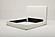 Modrest Valhalla - Contemporary White Fabric Bed by VIG Furniture