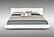 Modrest Loft Modern White Eco-Leather Bed by VIG Furniture
