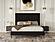 Modrest Hemlock Howard- Modern Dark Grey Velvet and Shagreen Grey EK Bedroom Set by VIG Furniture