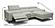 Modrest Rampart - Modern L-Shape RAF Chaise White Leather Sectional Sofa with 1 Recliner by VIG Furniture