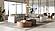 Modrest Frazier - Modern Light Grey Leather Sectional Sofa with Recliners by VIG Furniture
