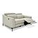 Divani Casa Eden - Modern Grey Leather Loveseat w/2 Recliners by VIG Furniture