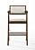 Modrest Fern - Modern Walnut and Beige Counter Stool Set of 2 by VIG Furniture