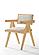 Modrest Fern - Modern Natural and Beige Dining Chair Set of 2 by VIG Furniture