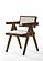 Modrest Fern - Modern Walnut and Beige Dining Chair Set of 2 by VIG Furniture