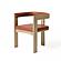 Nova Domus Oshana - Modern Rust Leatherette + White Oak Dining Chair by VIG Furniture