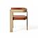 Nova Domus Oshana - Modern Rust Leatherette + White Oak Dining Chair by VIG Furniture