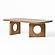 Nova Domus Oshana - Modern White Oak Coffee Table by VIG Furniture