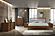 California King Nova Domus Falcor - Modern Grey Fabric & Walnut Veneer Bed by VIG Furniture