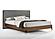 Nova Domus Metcalf - Mid-Century Walnut & Grey Bed by VIG Furniture