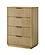 Nova Domus Santa Monica - Modern Natural Oak Chest by VIG Furniture