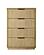 Nova Domus Santa Monica - Modern Natural Oak Chest by VIG Furniture