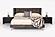 Nova Domus Bryan Modern Grey Velvet & Gold Bed by VIG Furniture