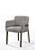Modrest Jordan Modern Walnut & Grey Dining Set w/4 Chairs and Bench by VIG Furniture