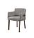 Modrest Jordan Modern Walnut & Grey Dining Set w/6 Chairs by VIG Furniture