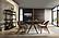 Modrest Runyon Modern Walnut & Grey Fabric Dining Chair (Set of 2) by VIG Furniture