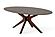 Modrest Prospect - Modern Oval Walnut Dining Table by VIG Furniture