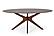 Modrest Prospect - Modern Oval Walnut Dining Table by VIG Furniture