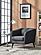 Divani Casa Bannack Modern Dark Grey Fabric Lounge Chair by VIG Furniture