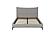 Modrest Dysart - Modern Grey Fabric Bed by VIG Furniture