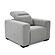 Divani Casa Bode - Modern Grey Fabric Recliner Chair by VIG Furniture