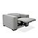 Divani Casa Bode - Modern Grey Fabric Recliner Chair by VIG Furniture