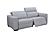 Divani Casa Bode - Modern Grey Fabric Sofa w/2 Recliners by VIG Furniture