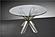 Hancock Transitional Mirrored Round Glass Dining Table by VIG Furniture