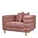 Divani Casa Branson - Pink Velvet Accent Chair by VIG Furniture