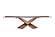 Modrest Scott - Modern Walnut and Glass Extendable 70.5