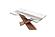 Modrest Scott - Modern Walnut and Glass Extendable 70.5