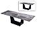 Modrest Baldwin - Modern Grey Ceramic & Black Metal Extendable Dining Table by VIG Furniture