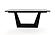 Modrest Baldwin - Modern Grey Ceramic & Black Metal Extendable Dining Table by VIG Furniture
