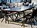 Modrest Shane - Modern Acacia & Brass Dining Table by VIG Furniture